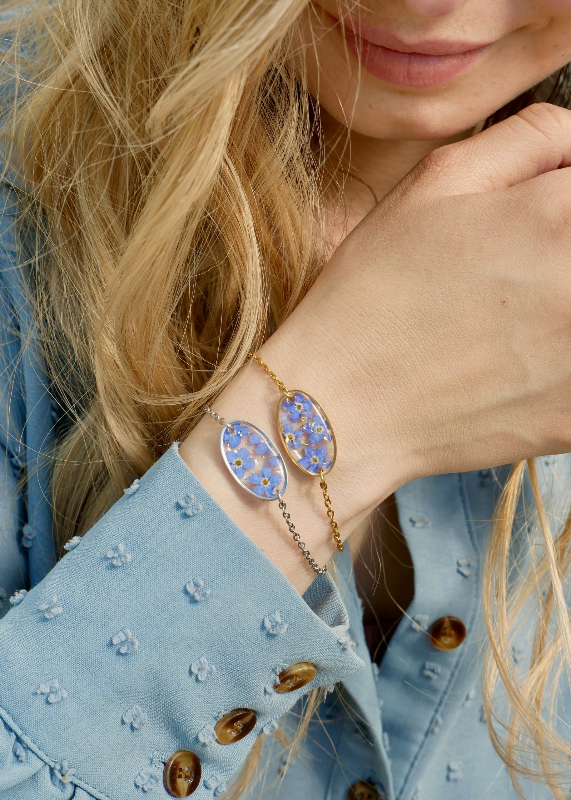 bracelets myosotis