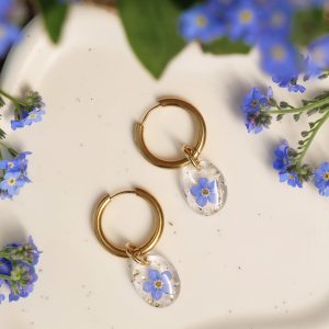 Mini Pampilles - Forget-me-not - Myosotis 💙 (Dorées)