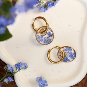 Pampilles - Forget-me-not - Myosotis 💙 (Dorées)