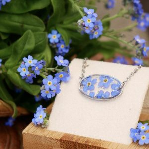 Bracelet - Forget-me-not - Myosotis 💙 (Argenté)